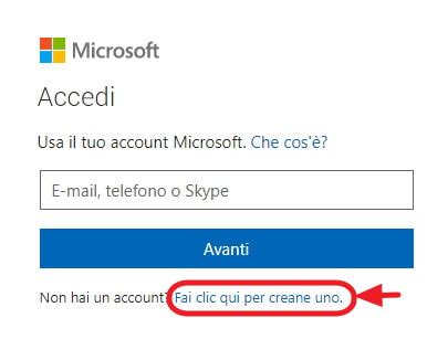 microsoft.account|accedi al tuo account microsoft.